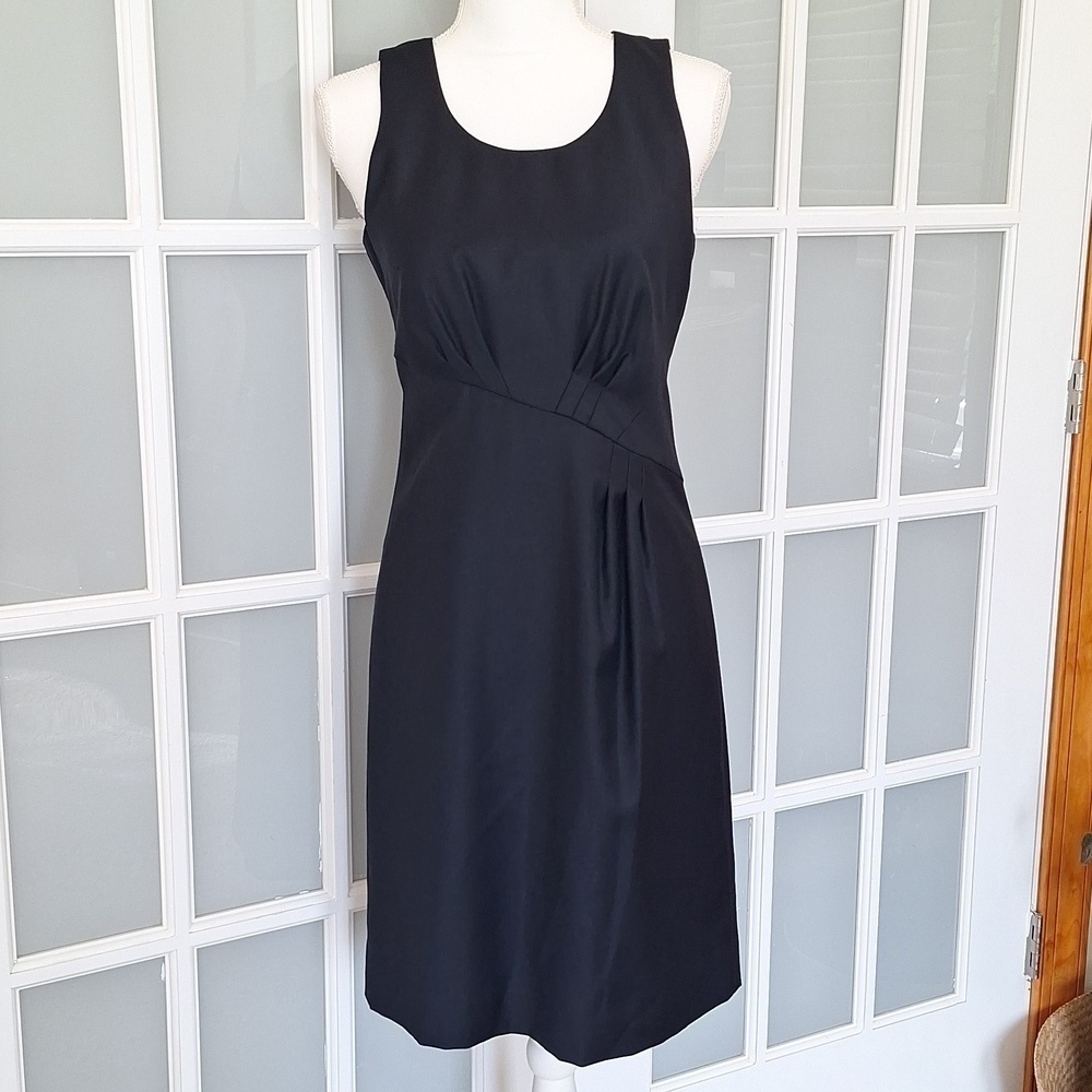 J. Crew Sleeveless Wool Sheath Dress